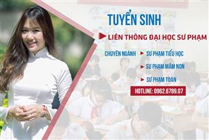 Thông báo tuyển sinh hệ Liên thông từ Cao đẳng lên Đại học ngành Sư phạm Tiểu học năm 2025